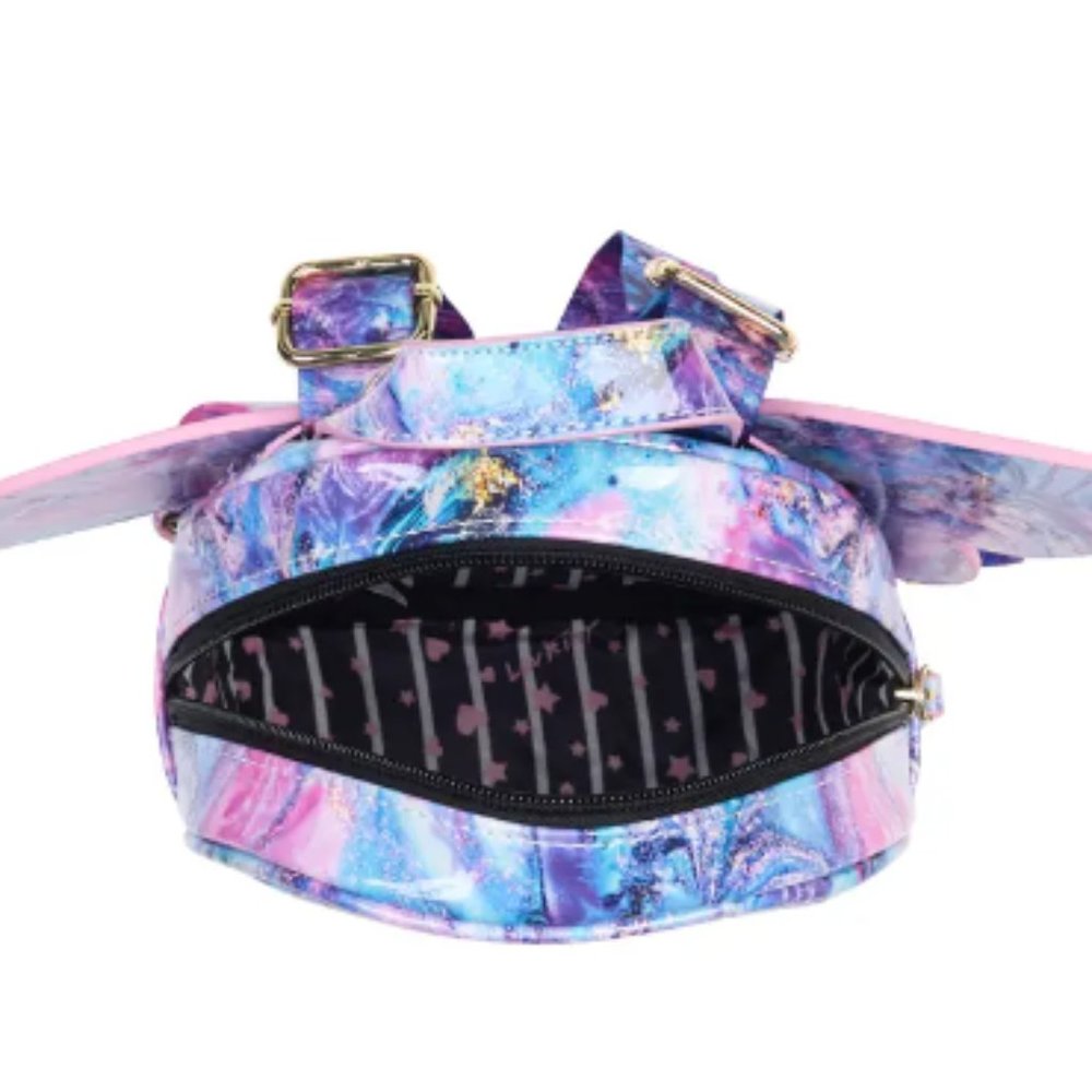 NWT Betsey Johnson Movable Winged Mini Backpack - Picture 5 of 5